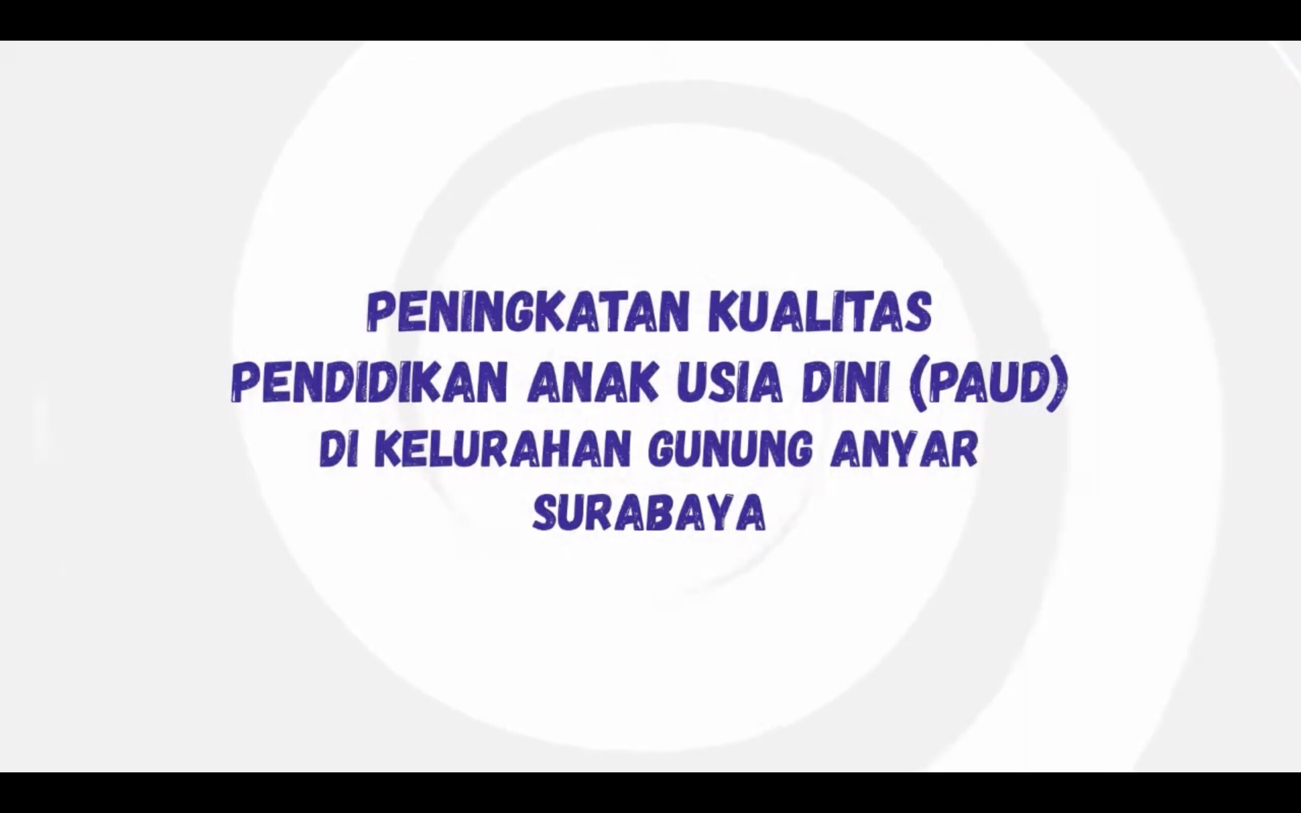 Pengabdian Masyarakat (Paud Al-Alim, Gunung Anyar, Surabaya) oleh UPN “Veteran” Jatim