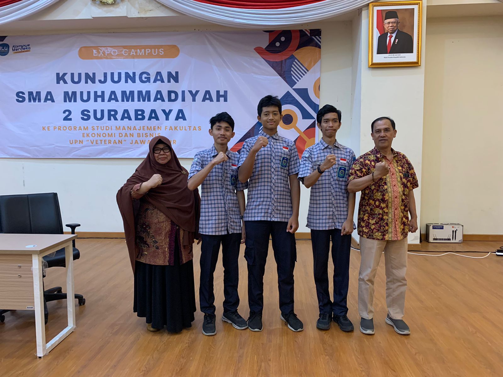 Kunjungan Mahasiswa Muhammadyah 2 Surabaya ke Prodi Manajemen