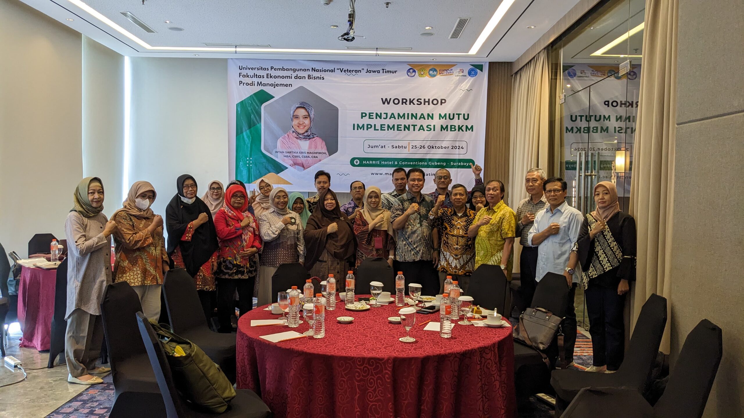 Workshop Penjaminan Mutu Implementasi MBKM di Program Studi Manajemen FEB UPN Veteran Jawa Timur